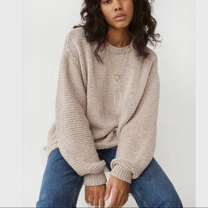 The Knotty Ones Cotton Sweater